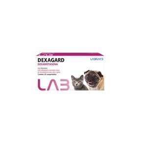 Dexagard Anti-inflamatório para cães e gatos 20 comprimidos - novopet