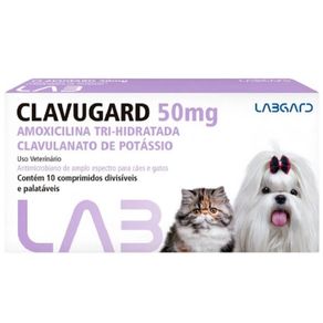 Clavugard-50-mg-Antimicrobiano-caes-e-gatos-10-comprimidos