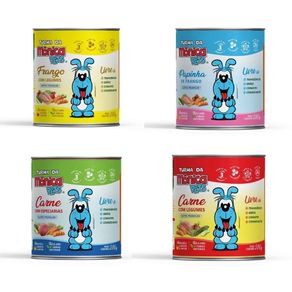 Kit-1-com-4-latas-Alimento-Natural-Premium-Turma-Monica-Pets