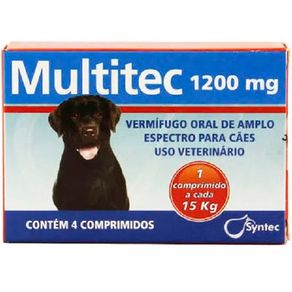 Multitec-1200-mg-Vermifugo-para-caes-4-comprimidos
