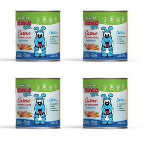 Kit-3-com-4-latas-Alimento-Natural-Premium-Turma-Monica-Pets