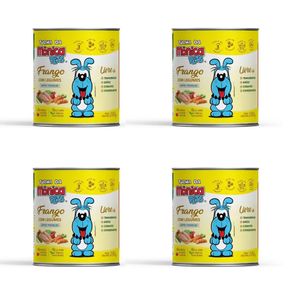 Kit-5-com-4-latas-Alimento-Natural-Premium-Turma-Monica-Pets