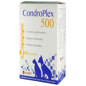 CondroPlex-500-Suplemento-alimentar-caes-e-gatos-60-capsulas