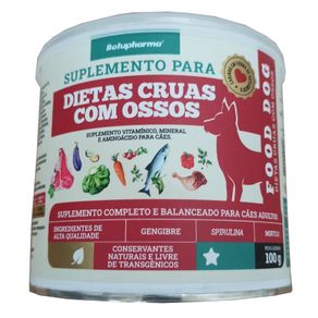 Food-Dog-100g-Suplemento-para-Dieta-Crua-Com-Ossos-para-caes
