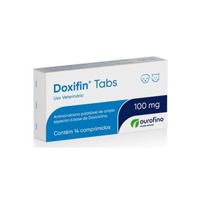 Doxifin-100-mg-Antimicrobiano-caes-e-gatos-14-comprimidos