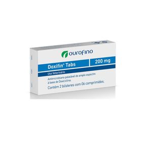 Doxifin-200-mg-Antimicrobiano-caes-e-gatos-12-comprimidos