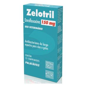 Zelotril-150-mg-Antibacteriano-caes-e-gatos-12-comprimidos