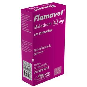 Flamavet-05-mg-Anti-inflamatorio-para-caes-10-comprimidos