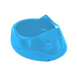 Comedouro-Cara-de-gato-Azul-Bebe-200-ml